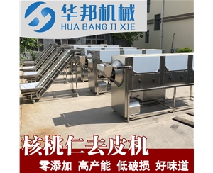 生產(chǎn)核桃仁的機器 盤錦核桃仁去皮機