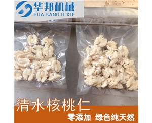 長期供應核桃仁去皮機 華邦機械 物理核桃仁去皮制造商