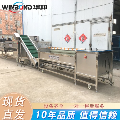 2020全自動紅薯清洗機 華邦機械 紅薯清洗風(fēng)干成套設(shè)備